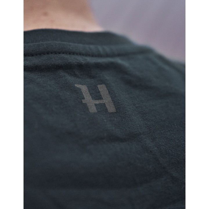 Harkila Logo dark navy - summer t-shirt 100% cotton