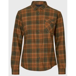 Koszula flanelowa Skye grizzly brown/terracotta check