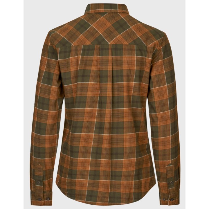 Koszula flanelowa Skye grizzly brown/terracotta check