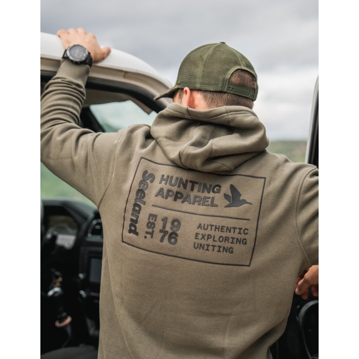 Mikina s kapucňou Seeland Delta Hoodie Grape leaf