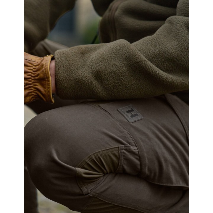 Harkila Spodnie letnie Hill willow green brown