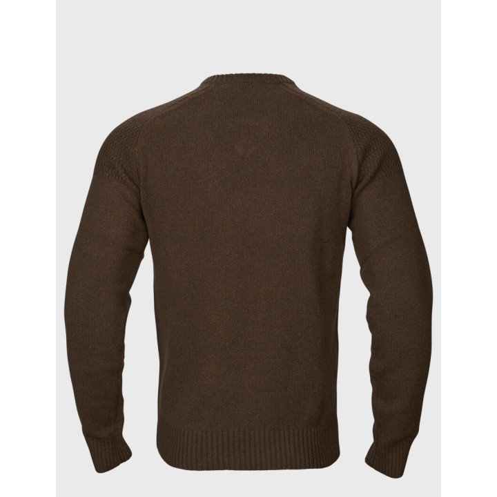copy of Harkila Vincent Merino V-Neck Pullover Rosin 100% шерсть