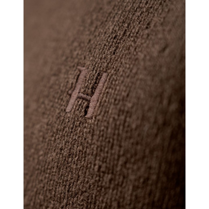 copy of Harkila Vincent Merino V-Neck Pullover Rosin 100% wool