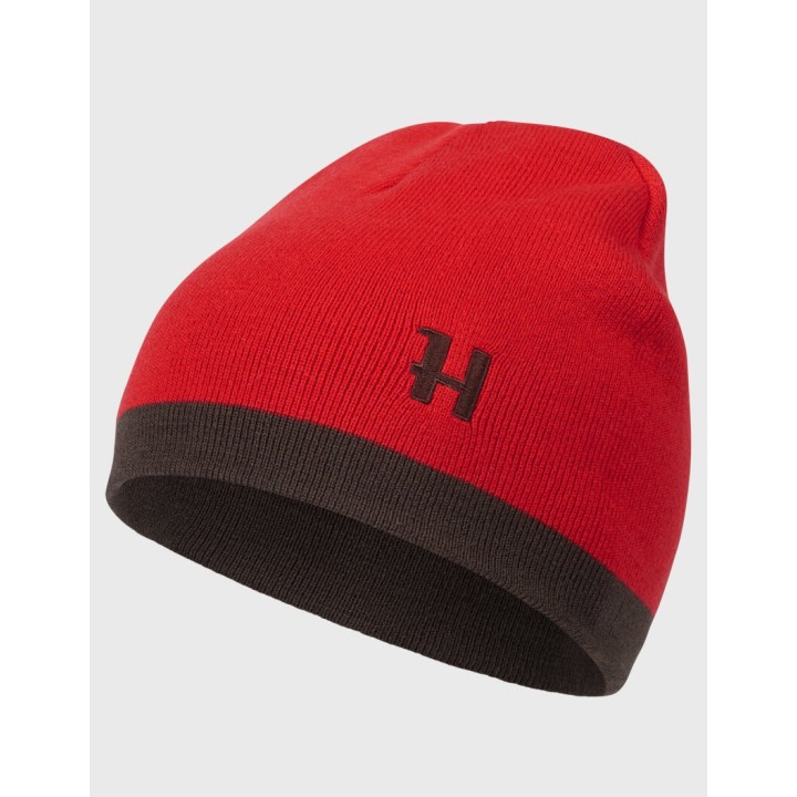 Harkila Aspire Reversible Beanie Doppelseitige Strickmütze