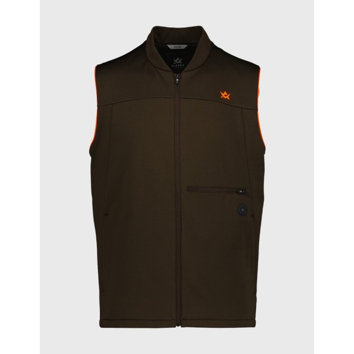 Gilet de chasse Alaska Heat System Marron Gilet de chauffage