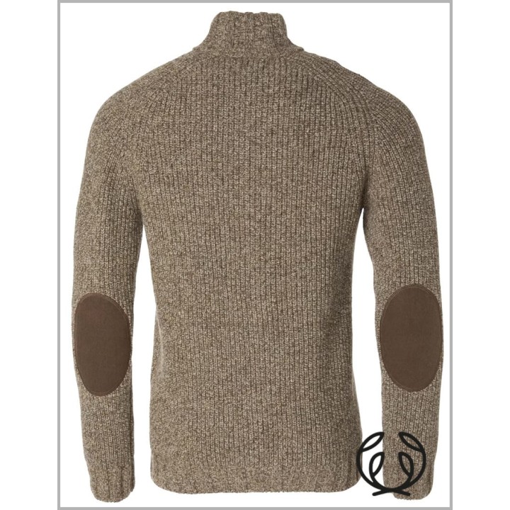 Chevalier Groby Half Zip Wool Men sweter 80% owcza wełna