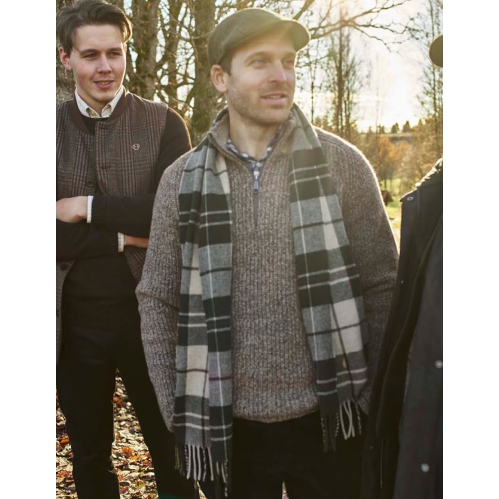 Chevalier Groby Half Zip Wool Férfi pulóver 80% birkagyapjú