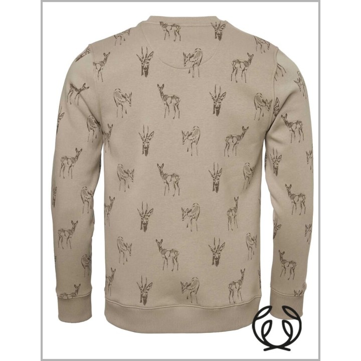 Chevalier Deer Sweatshirt Men ciepła bluza