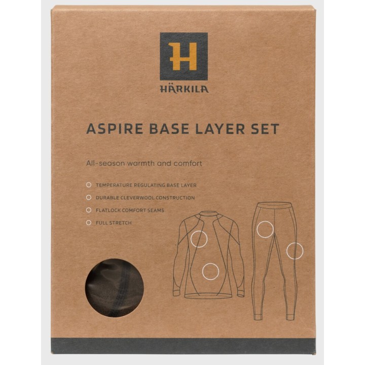 Harkila Aspire Base Layer Set underwear set 100% merino wool