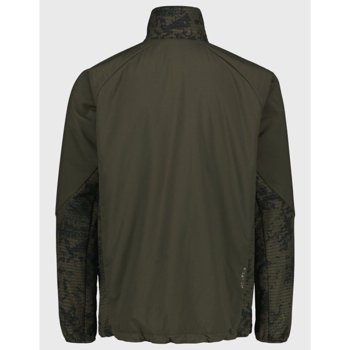 Alaska Active Hunter Ms Hybrid Night Green Blur jacket with insulation