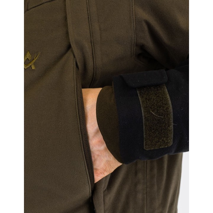 Alaska Tundra Brown - veste de chasse isolée membrane APS® ROZM TO 4XL !