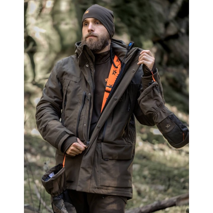 Alaska Tundra Brown - veste de chasse isolée membrane APS® ROZM TO 4XL !