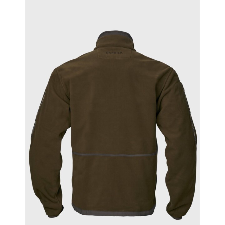 Harkila Kamko Dark antique bronze Willow green двусторонняя куртка из флиса с мембраной Gore-Tex