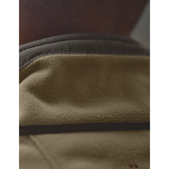 Harkila Kamko Dark antique bronze Willow green двусторонняя куртка из флиса с мембраной Gore-Tex