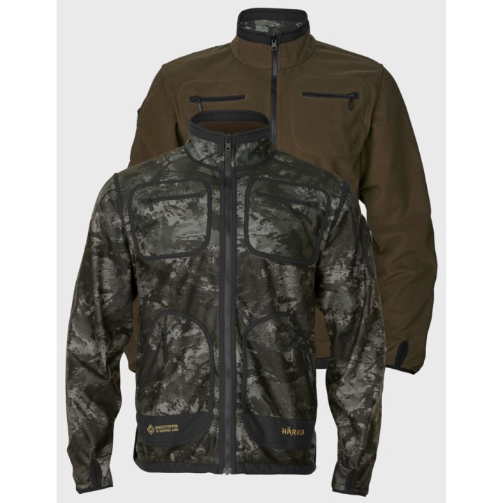 Harkila Kamko NOCTYX WSP veste polaire réversible membrane GORE-TEX WINDSTOPPER®