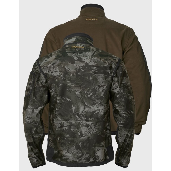 Harkila Kamko NOCTYX WSP kétoldalas polár kabát GORE-TEX WINDSTOPPER® membránnal