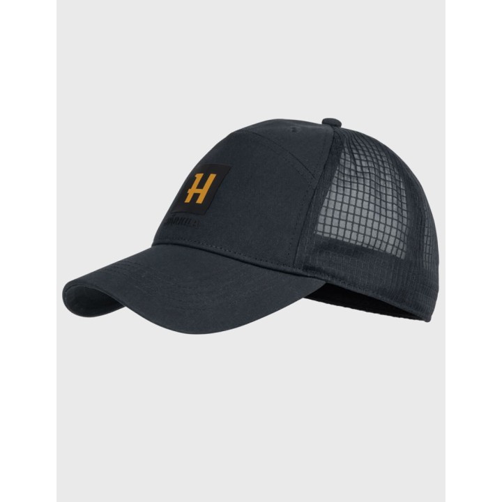 Harkila Instinct dark navy bawełniana czapka z daszkiem