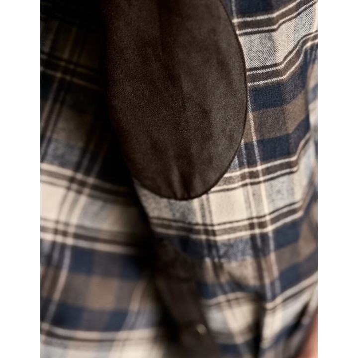 Harkila Aivak L/S Shirt Turkish Coffee Hemd aus schwerer Baumwolle