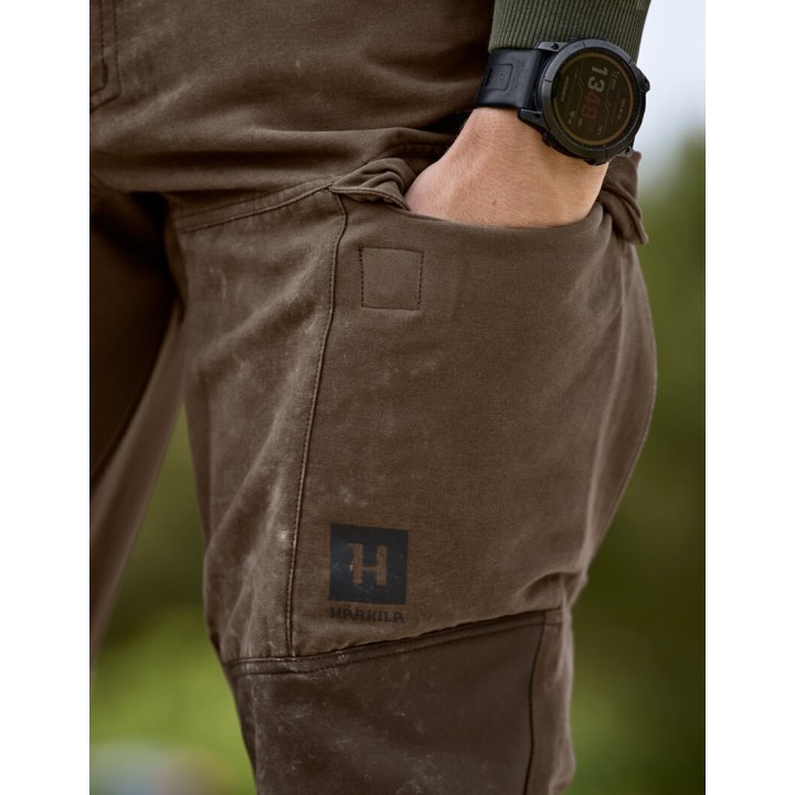 BESTSELLER Pantalon de chasse Harkila, couleur brun ardoise foncé scandinave
