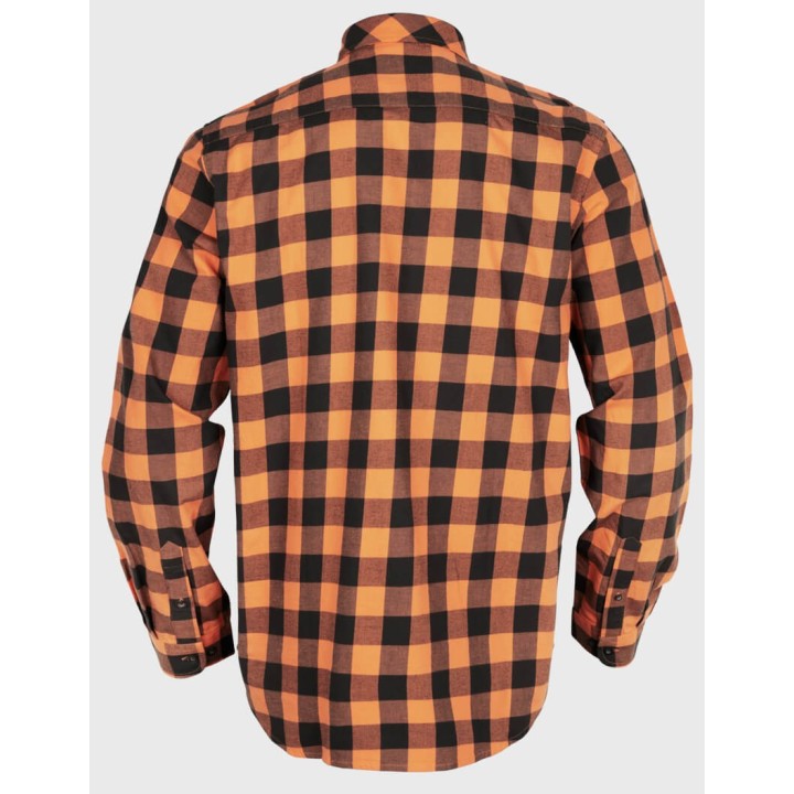 Harkila Scandinavian mandarin check shirt, 100% cotton