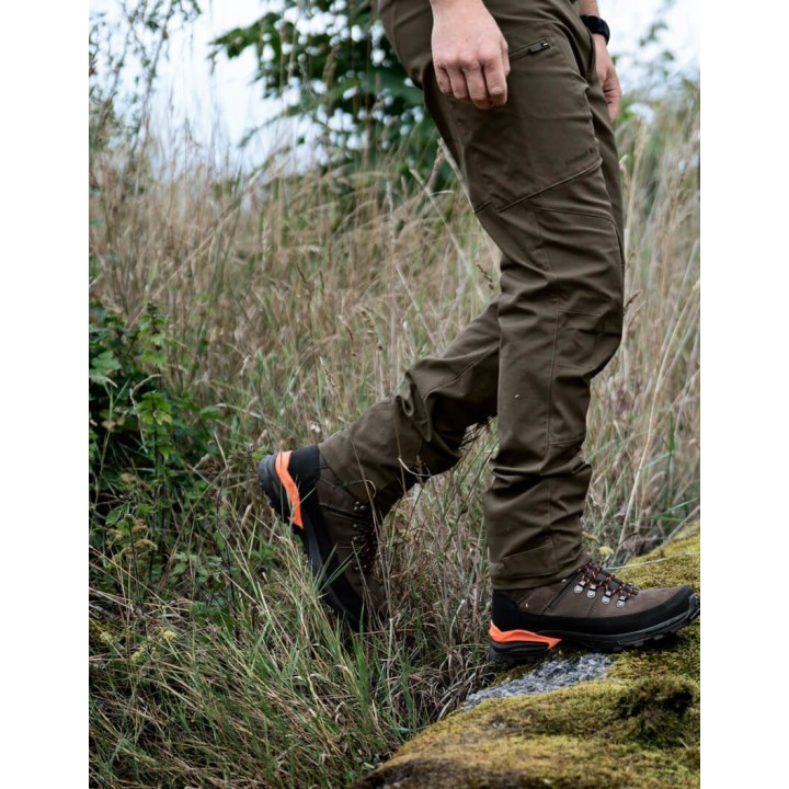 Seeland Ash Outdoor borovicově zelené letní kalhoty