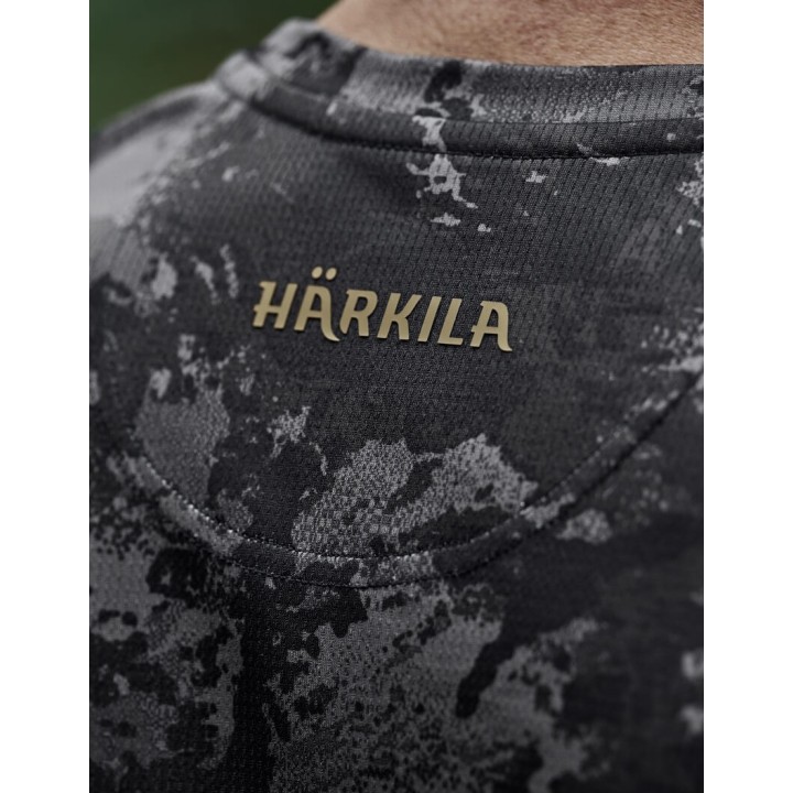Harkila NOCTYX Camo AXIS MSP® Black/Black Funktionsshirt