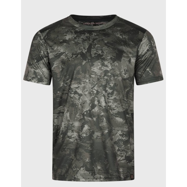 Harkila NOCTYX Camo AXIS MSP® Black/Black Funktionsshirt