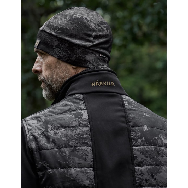 Harkila NOCTYX Camo Hybrid AXIS MSP® Black/Black ocieplana kurtka