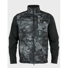 Harkila NOCTYX Camo Hybrid AXIS MSP® Black/Black ocieplana kurtka