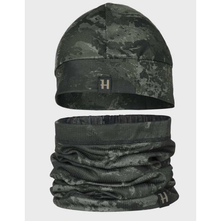 Härkila NOCTYX Camo zestaw czapka + komin