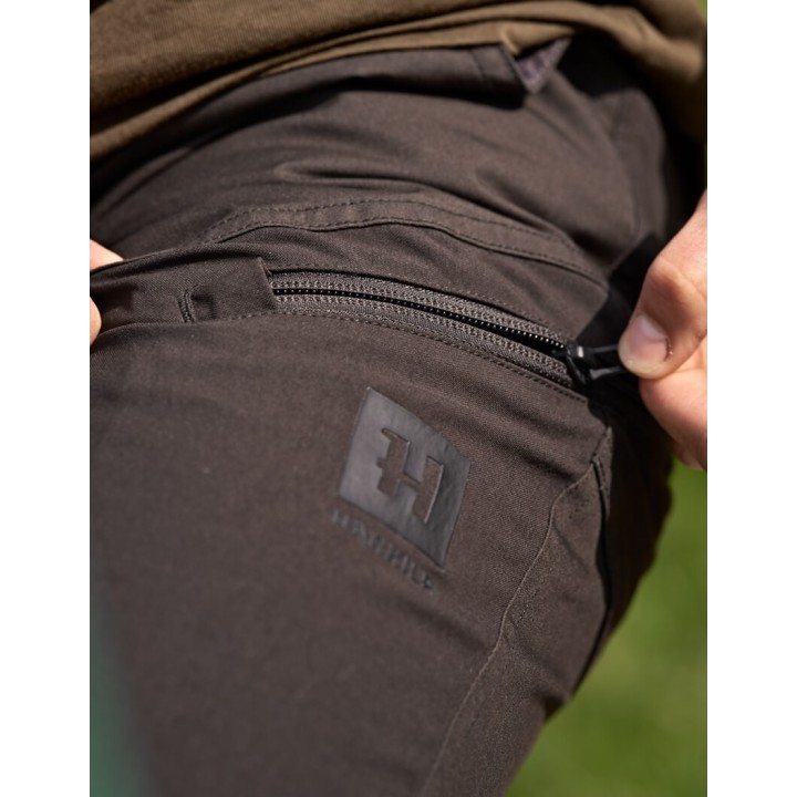 Harkila Fjell Women shadow brown durable summer women's trekking pants
