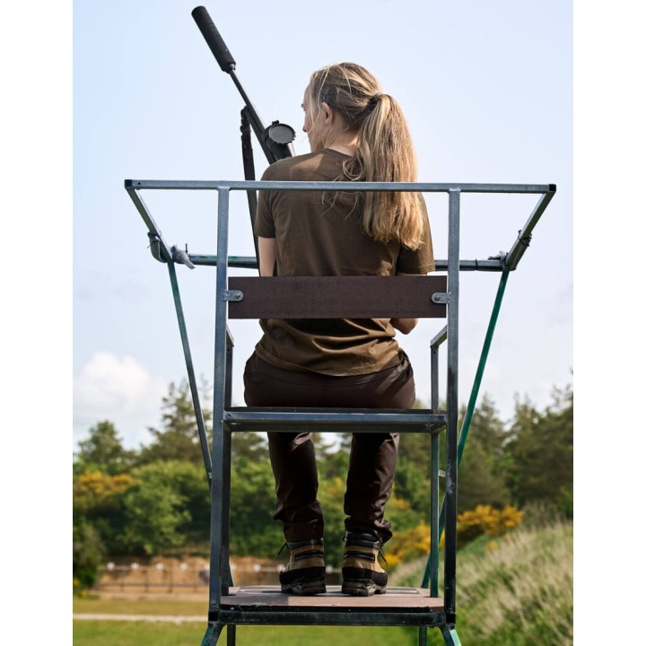 Harkila Fjell Women shadow brown durable summer women's trekking pants