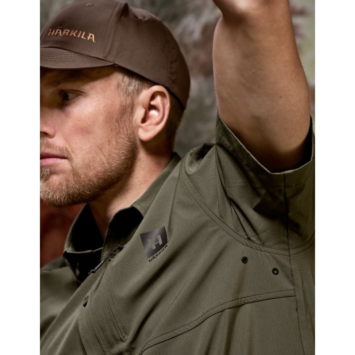 Harkila Trek S/S Shirt grape leaf technická košile