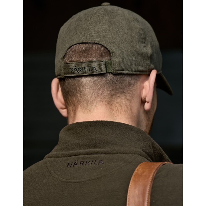 Harkila Corduroy Cap grape leaf baseball cap
