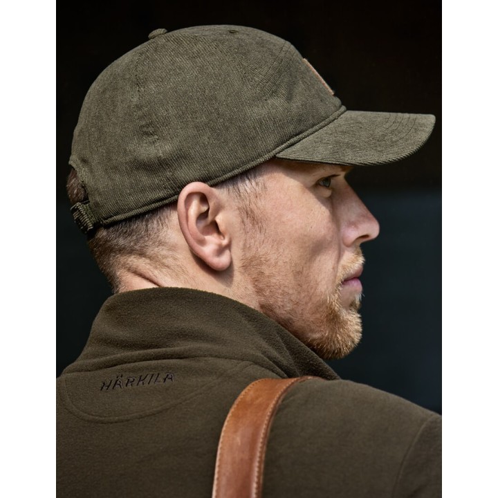 Harkila Corduroy Cap grape leaf baseball cap