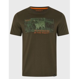 Seeland Nightvision pine green letní tričko 60 % bavlna