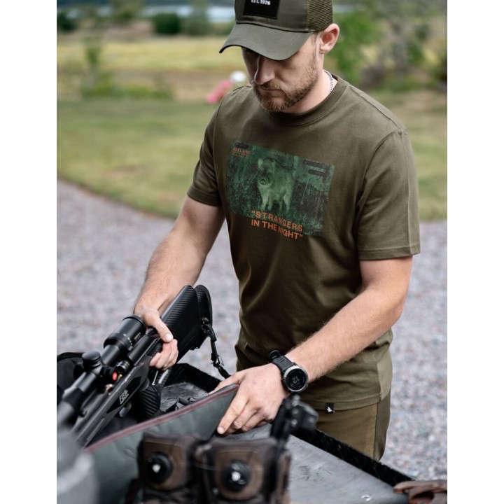 Seeland Nightvision pine green koszulka letnia 60% bawełna