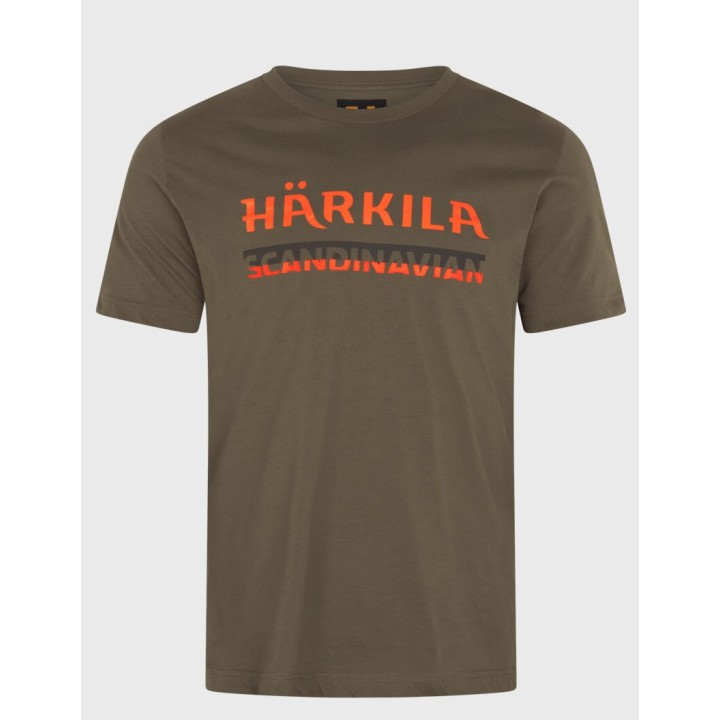 Harkila Scandinavian grape leaf футболка 100% хлопок
