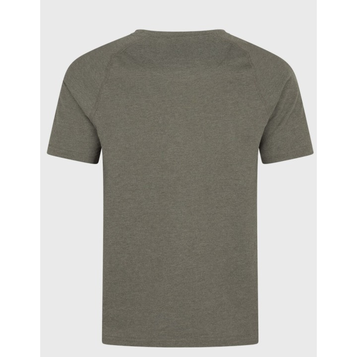 Tričko Harkila Instinct zelená melange 50 % bavlna, 50 % polyester