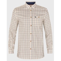 Seeland Oxford classic blue merlot check koszula 97% bawełna