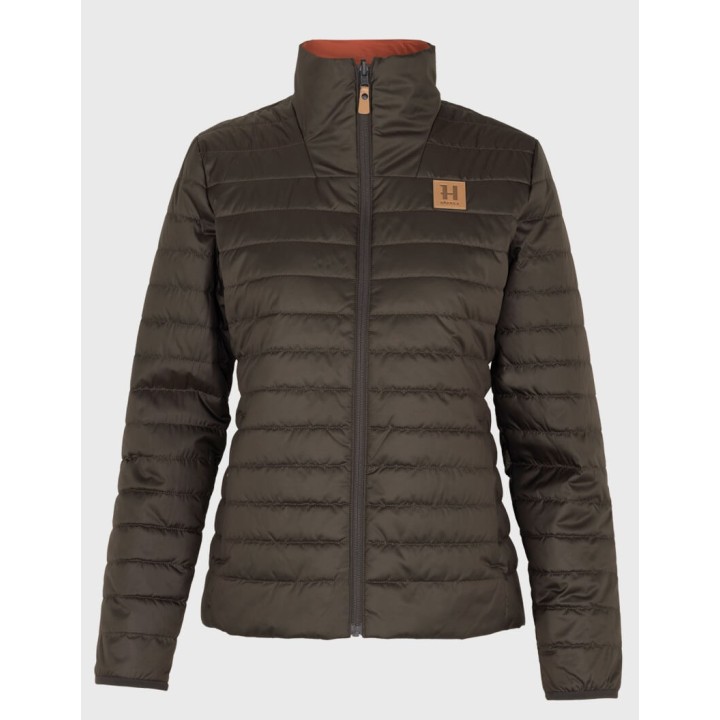 Harkila Kalix HSP W shadow brown arabian spice pikowana kurtka damska