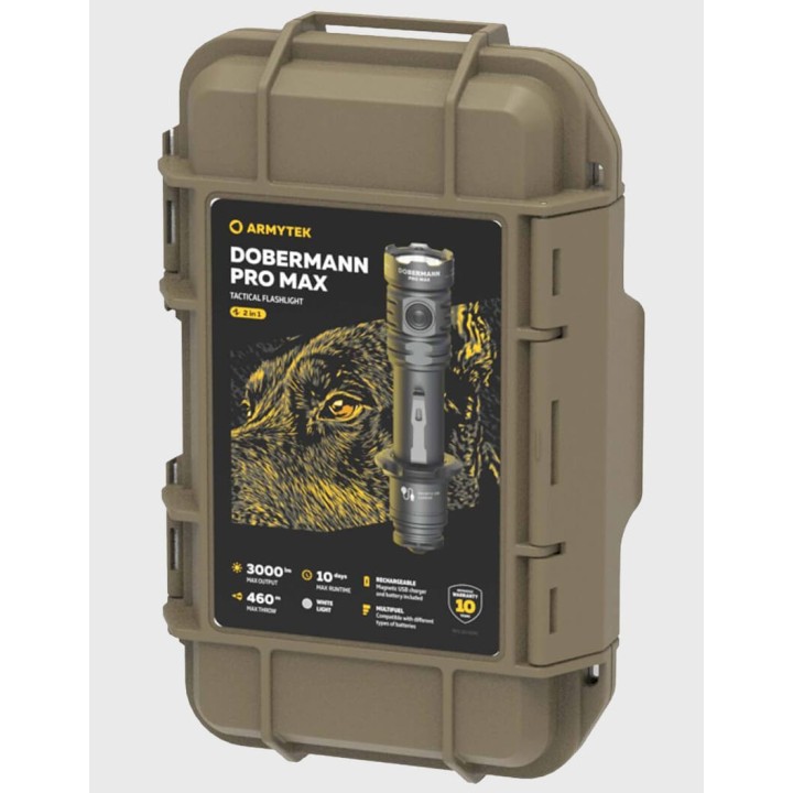 Armytek Doberman PRO Magnet taktická baterka