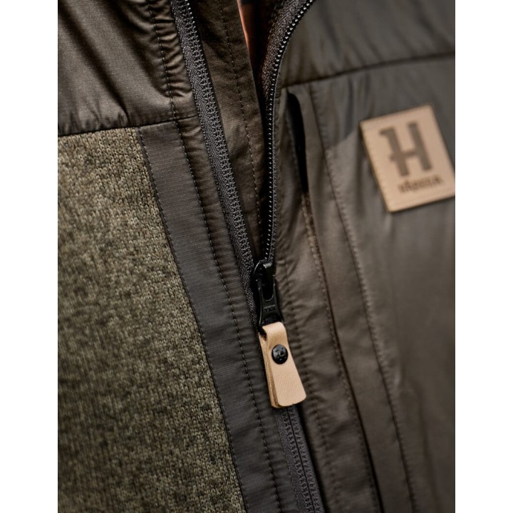 Harkila Kalix Fleece, зелёно-ивовый, тёплый жилет