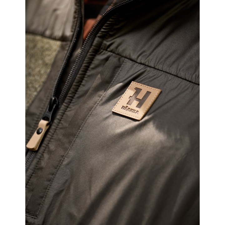Harkila Kalix Fleece, зелёно-ивовый, тёплый жилет
