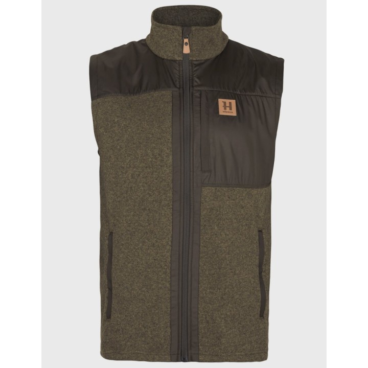 Harkila Kalix Fleece, зелёно-ивовый, тёплый жилет