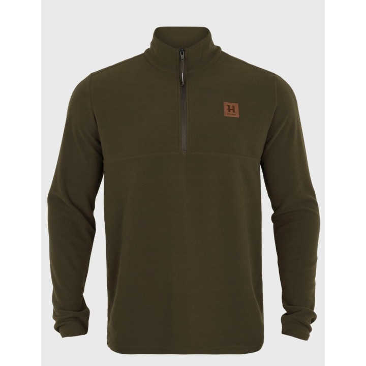 Harkila Fyrr Pullover willow green fleecová mikina