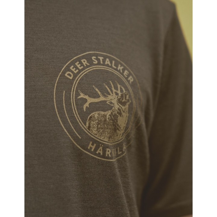 Harkila Game willow green Stag — свитшот из 80% шерсти
