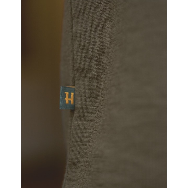 Harkila Game willow green Stag — свитшот из 80% шерсти