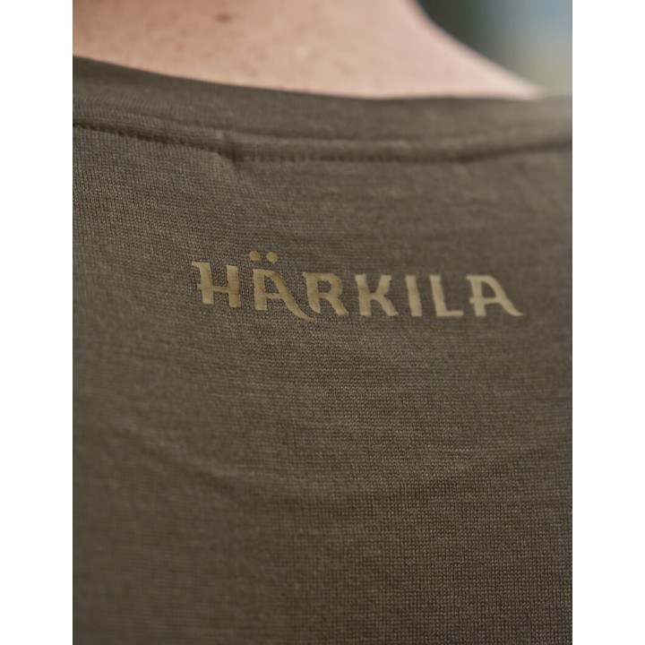 Harkila Game willow green Stag — свитшот из 80% шерсти