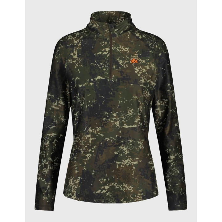 CoolDry Ws Half Zip BTI – dámske funkčné tričko s dlhým rukávom